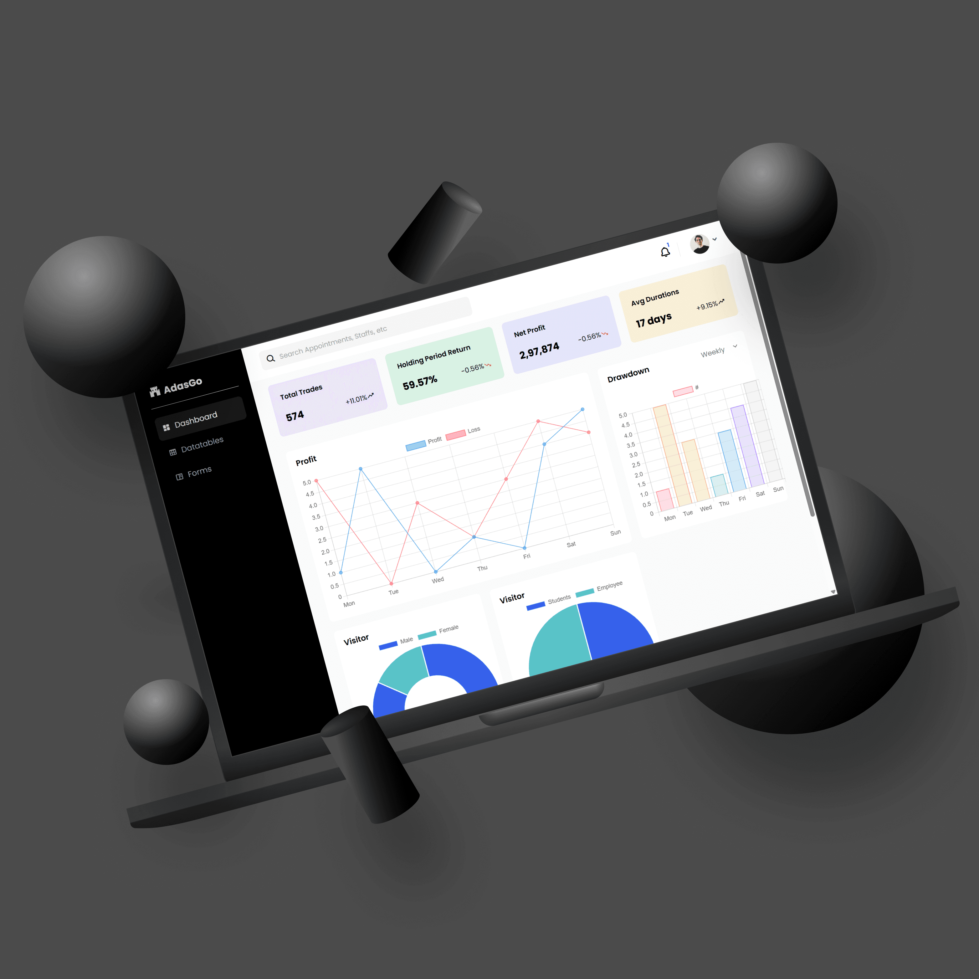 Adasgo - Open Source Admin Template